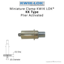 KWICK LOK MINIATURE CLAMPS KK TYPE