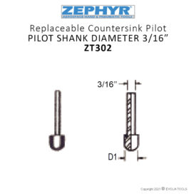 PILOT SHANK DIAMETER 3 16″ ZT302