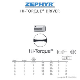 ZHTS HI TORQUE® DRIVER