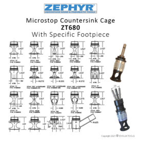 ZT680 Microstop Countersink Cage With Specific Footpiece 01